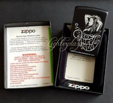 ZH0003825 Zippo lighter " Shakira " - Black matte finish