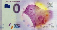 France Billet Euro Souvenir - La Baie de Somme - Phoque gris