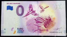 Espagne. Billet Euro Souvenir - Selwo Marina 2018