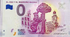 Espagne Euro Billet Souvenir - El Oso y el Madroño